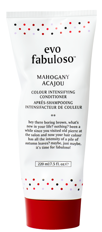 evo fabuloso colour intensifying conditioner- mahogany 7.5oz